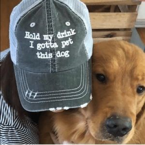 Hold My Drink Trucker Cap